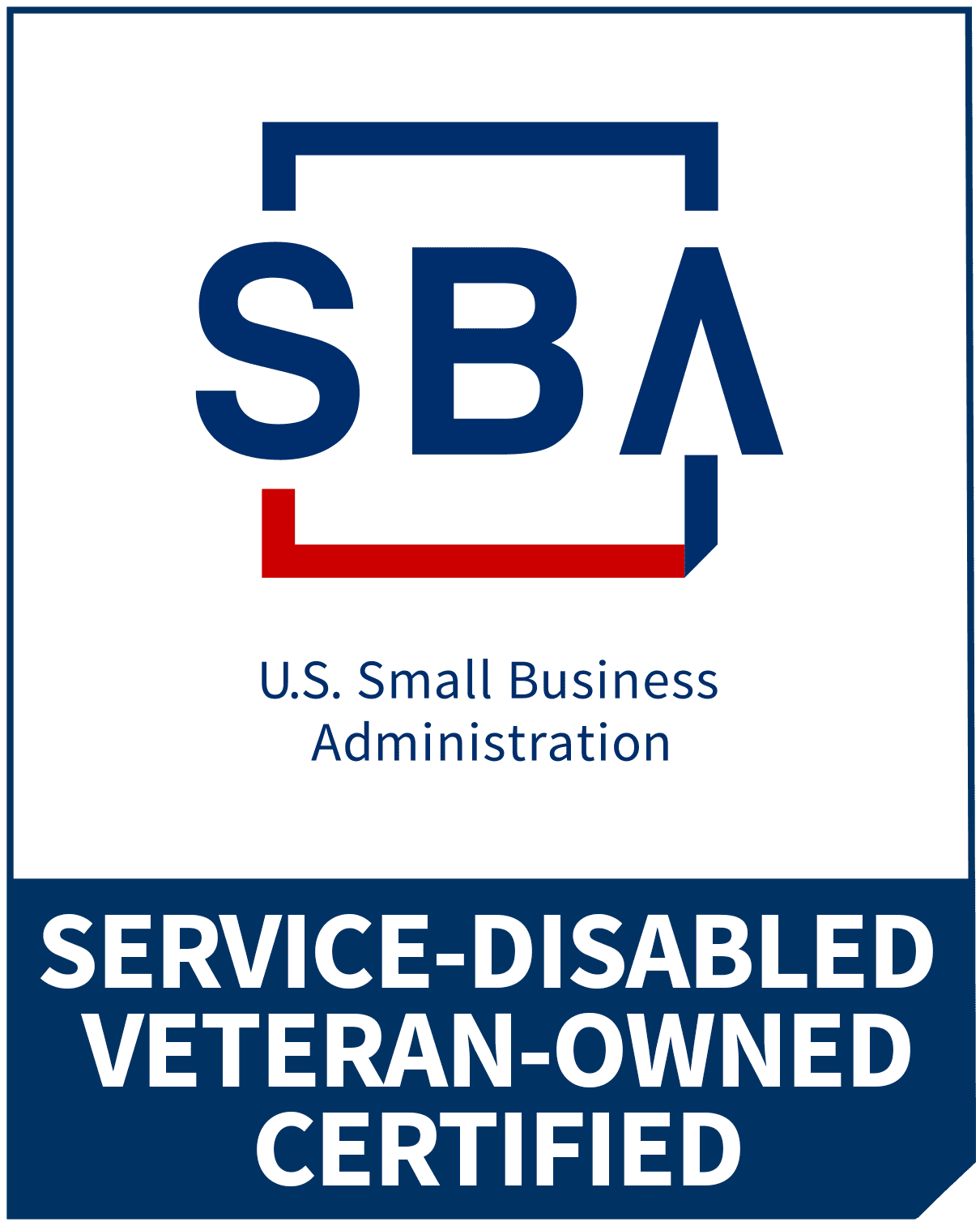 U.S. Small Business Administration Service-Disabled Veteran-Owned Icon